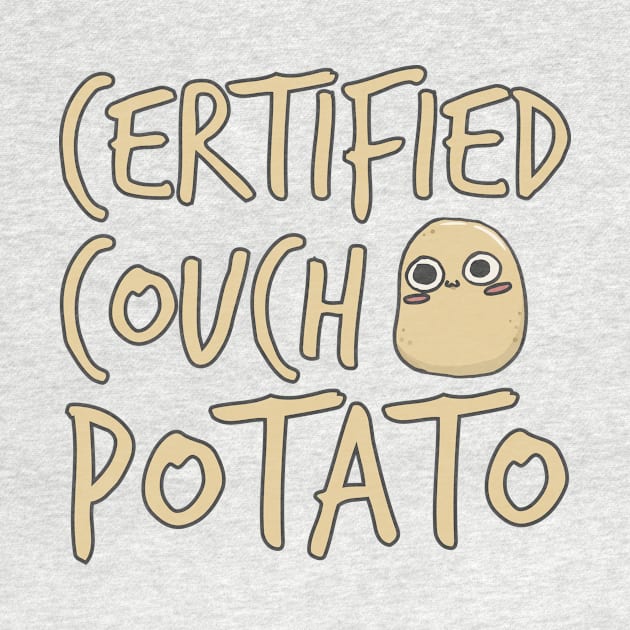 Certified Couch Potato by shopfindingbeni